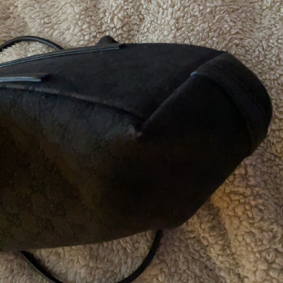 GUCCI BLACK CANVAS BAG - Picture 10 of 10